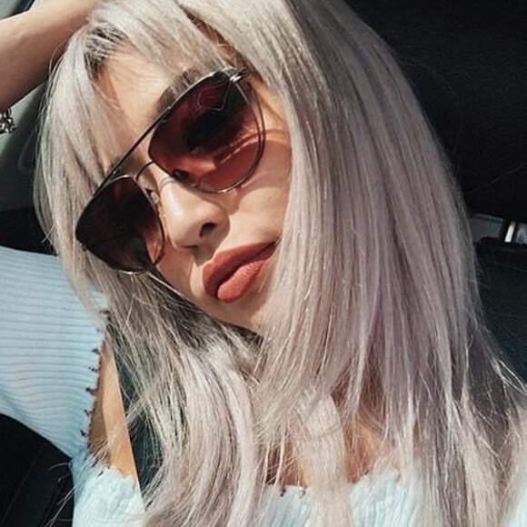 💕GARRETT LEIGHT💕 Zephyr Sunglasses ~ Plum Velvet Pink Blush Mirror Lens NWT - Picture 5 of 16